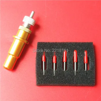 In stock cutting plotter spare parts Roland blade 45 degree 10X + 1pc blade holder wholesale
In stock cutting plotter spare parts Roland blade 45 degree 10X + 1pc blade holder wholesale