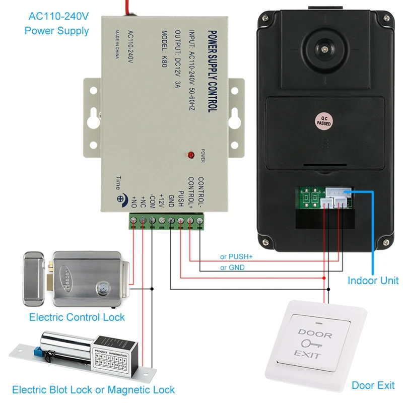 Wired Press Key 7 Inch Video Door Phone Intercom Doorbell System Kit Night-Vision 1 Rfid Keypad Code Ir Camera +1 Monitor
Wired Press Key 7 Inch Video Door Phone Intercom Doorbell System Kit Night-Vision 1 Rfid Keypad Code Ir Camera +1 Monitor