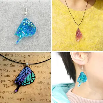 Hot Butterfly Earring Necklace Pendants UV Resin Jewelry Silicone Mold DIY Jewelry Gifts 
Hot Butterfly Earring Necklace Pendants UV Resin Jewelry Silicone Mold DIY Jewelry Gifts