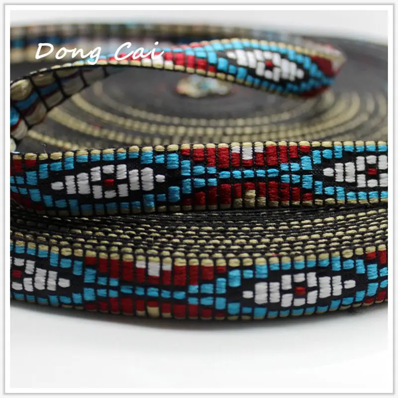 8yards/lot 1.4CM Pillow lace jacquard computer webbing Gift box packaging ribbon Wrist strap adornment Handmade pet collar lace
8yards/lot 1.4CM Pillow lace jacquard computer webbing Gift box packaging ribbon Wrist strap adornment Handmade pet collar lace