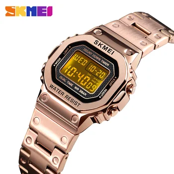 SKMEI Fashion Women Digital Watch Chronograph Alarm Stopwatch Calendar Sport Watches Ladies Girl Wristwatch Relogio Feminino
SKMEI Fashion Women Digital Watch Chronograph Alarm Stopwatch Calendar Sport Watches Ladies Girl Wristwatch Relogio Feminino