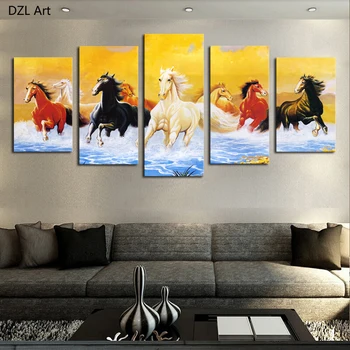 Unframed 5 Piece The Horses Modern Home Wall Decor Canvas Picture Art HD Print Painting On Canvas Artworks
Unframed 5 Piece The Horses Modern Home Wall Decor Canvas Picture Art HD Print Painting On Canvas Artworks