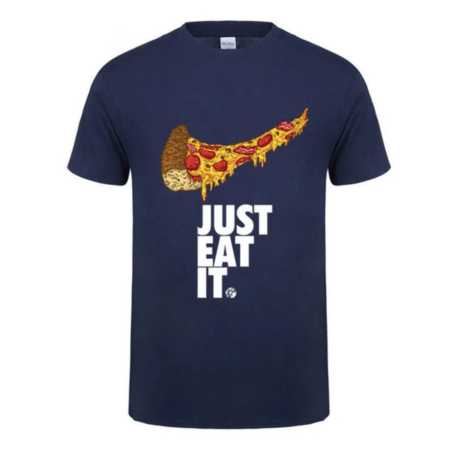 Just Eat It Funny Pizza Pattern Fun Clothes Men T Shirts Custom Men T-Shirts Cotton Tee Round Neck Tops Men Short Sleeve tshirt
Just Eat It Funny Pizza Pattern Fun Clothes Men T Shirts Custom Men T-Shirts Cotton Tee Round Neck Tops Men Short Sleeve tshirt