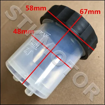 Free Shipping Univseal Fluid Bottle Brake Master Cylinder Oil Reservoir Cup For Hammerhead Sunl Roketa Taotal ATV Go Kart Parts
Free Shipping Univseal Fluid Bottle Brake Master Cylinder Oil Reservoir Cup For Hammerhead Sunl Roketa Taotal ATV Go Kart Parts