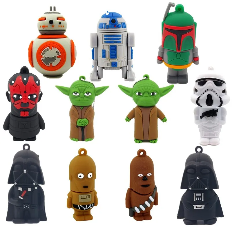 New usb flash drive 32GB Pen drive Cartoon Star wars darth vader 128GB 64GB 16GB 8GB 4GB Pendrive silicon USB Flash Memory Stick
New usb flash drive 32GB Pen drive Cartoon Star wars darth vader 128GB 64GB 16GB 8GB 4GB Pendrive silicon USB Flash Memory Stick