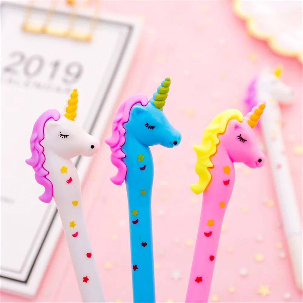 Limit shows Kawaii Cute Unicorn Black Ink Gel Pen 0.38mm Cartoon Plastic Gel Pens for Writing Office School Supplies Stationery
Limit shows Kawaii Cute Unicorn Black Ink Gel Pen 0.38mm Cartoon Plastic Gel Pens for Writing Office School Supplies Stationery