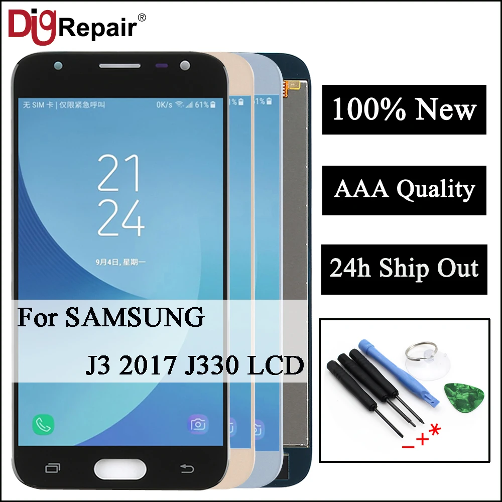 j330 lcd For SAMSUNG Galaxy J3 2017 LCD J330 J330F J330G LCD Display Touch Screen Digitizer display For Samsung J3 2017 screen
j330 lcd For SAMSUNG Galaxy J3 2017 LCD J330 J330F J330G LCD Display Touch Screen Digitizer display For Samsung J3 2017 screen