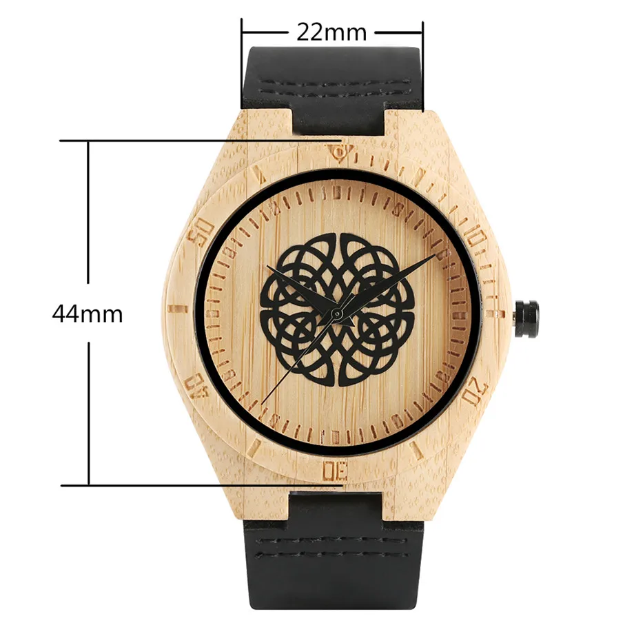 genuine leather band creative watches for men14