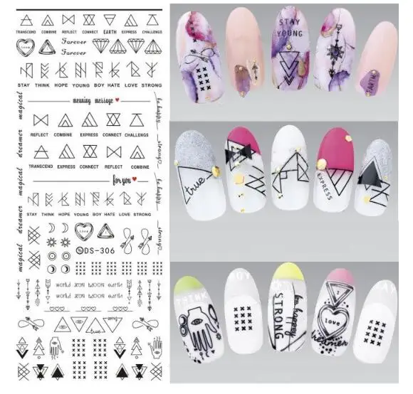 1 Sheet New Design Water Transfer Nails Art Sticker Harajuku Elements Line Figures Nail Wraps Sticker Tips Manicura nail Decal
1 Sheet New Design Water Transfer Nails Art Sticker Harajuku Elements Line Figures Nail Wraps Sticker Tips Manicura nail Decal