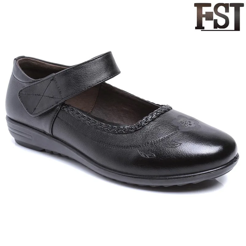 Spring/Autumn Dress Summer 2019 FSJ Genuine Leather Ladies Solid Round Toe Synthetic Hook & LoopShallow Sewing Women Shoes
Spring/Autumn Dress Summer 2019 FSJ Genuine Leather Ladies Solid Round Toe Synthetic Hook & LoopShallow Sewing Women Shoes