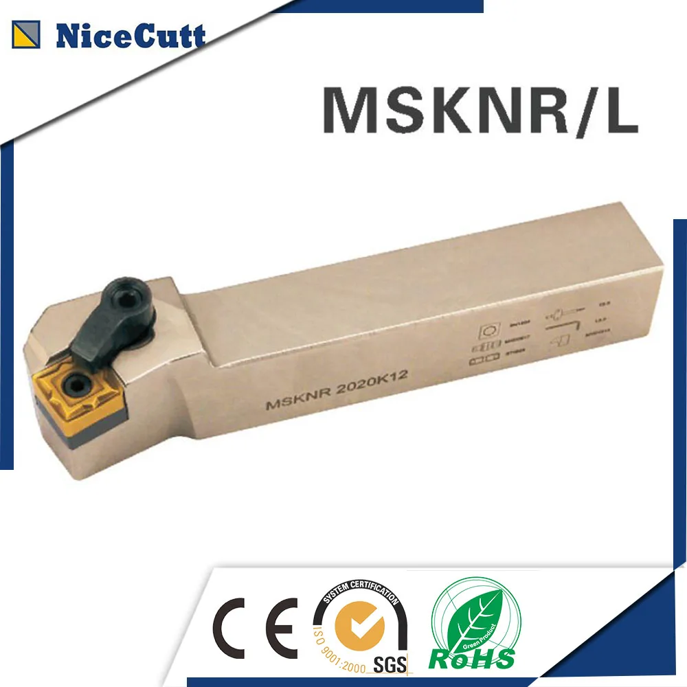 Nicecutt External Turning Tool Holder MSKNR/L2020K12 for SNMG insert Lathe Tool Holder
Nicecutt External Turning Tool Holder MSKNR/L2020K12 for SNMG insert Lathe Tool Holder