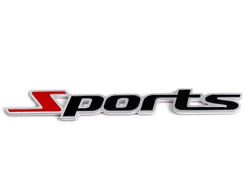 1 PCS Sport Metal Car Labeling Sports Word letter 3D Chrome metal Car Sticker Emblem Badge Decal Auto stickers
1 PCS Sport Metal Car Labeling Sports Word letter 3D Chrome metal Car Sticker Emblem Badge Decal Auto stickers