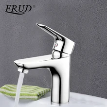 Frud 1set chrome silver brass bathroom basin faucet water mixer sink tap banyo musluk bathroom taps bath water faucets R10105
Frud 1set chrome silver brass bathroom basin faucet water mixer sink tap banyo musluk bathroom taps bath water faucets R10105