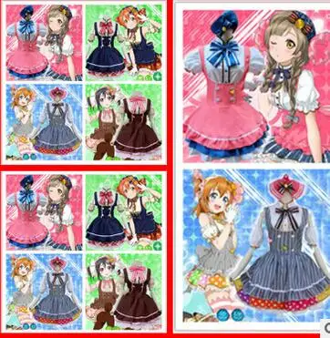 Lolita Dress Cosplay Costume one size Japanese Anime Love Live Tojo/ Umi/ Eli/ Hanayo/Nico/Rin Candy Maid Uniform Princess
Lolita Dress Cosplay Costume one size Japanese Anime Love Live Tojo/ Umi/ Eli/ Hanayo/Nico/Rin Candy Maid Uniform Princess