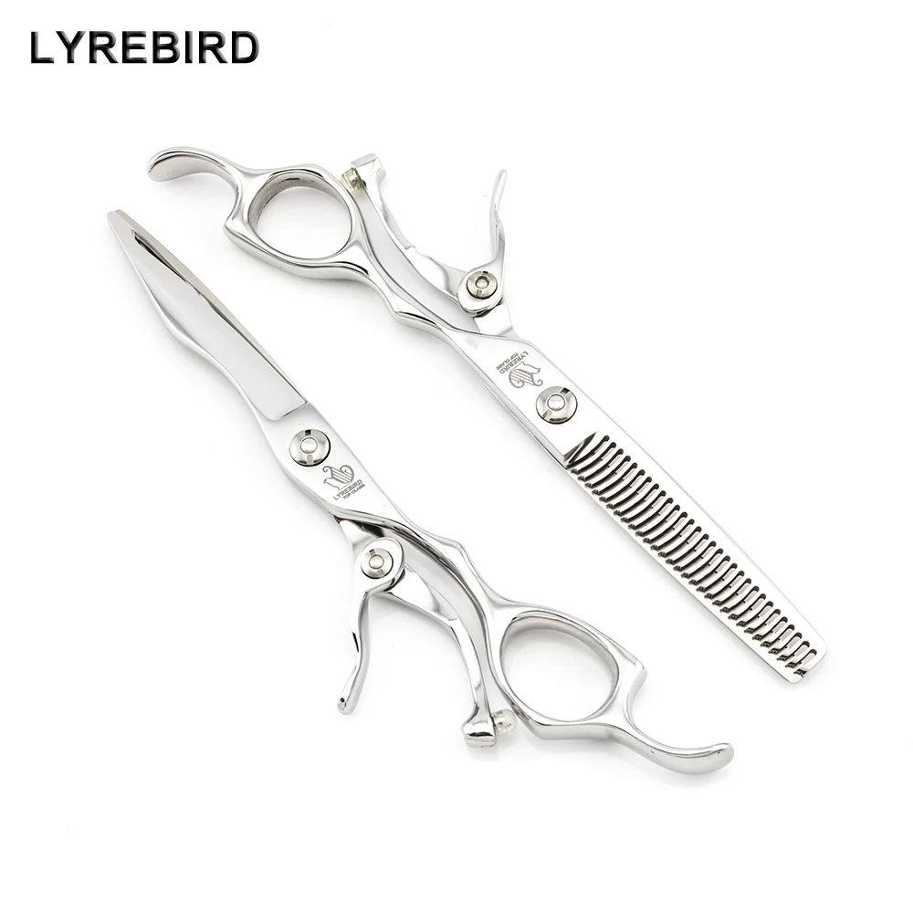 Professional Barber Hair Scissors 6 INCH Handmade Hair Shears Silver Sword Blade JAPAN 440C Lyrebird TOP CLASS Simple Pack NEW
Professional Barber Hair Scissors 6 INCH Handmade Hair Shears Silver Sword Blade JAPAN 440C Lyrebird TOP CLASS Simple Pack NEW