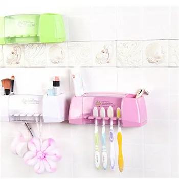 Multifunctional Toothbrush Racket Holder Storage Box Bathroom Makeup Accessories Products Sets Suction Hooks Kitchen Holder
Multifunctional Toothbrush Racket Holder Storage Box Bathroom Makeup Accessories Products Sets Suction Hooks Kitchen Holder