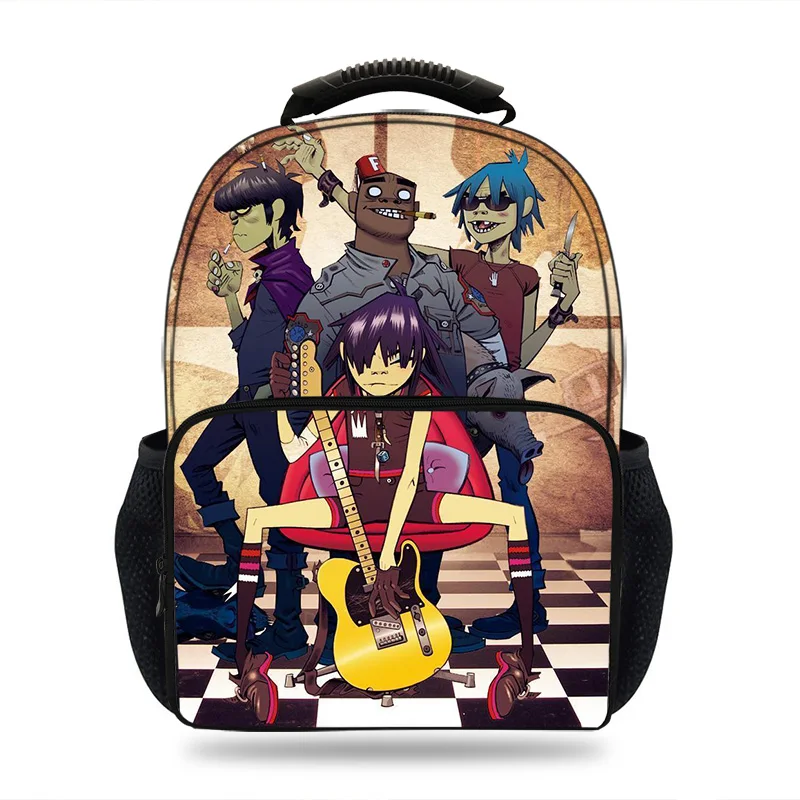 3D Colorful Gorillaz Pattern Backpacks for Young Women Travel Laptop Backpack For Boy Children Bagpack Mochila Infantil Rucksack
3D Colorful Gorillaz Pattern Backpacks for Young Women Travel Laptop Backpack For Boy Children Bagpack Mochila Infantil Rucksack