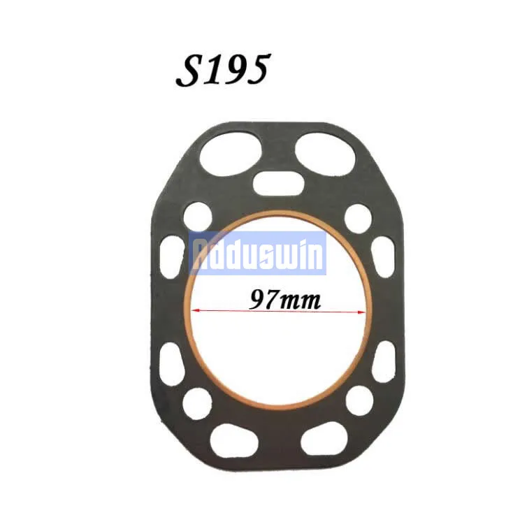 Water-cooled diesel engine Chang-chai S195/S1100/S1105/S1110/S1115 cylinder head gasket T0310
Water-cooled diesel engine Chang-chai S195/S1100/S1105/S1110/S1115 cylinder head gasket T0310