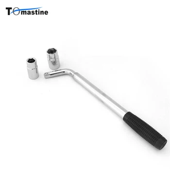 Stainless steel Telescoping Wrench Car Repair Tool Kits Auto Spanner Lug for Car Wrench with Socket set Tire Wrench Set 
Stainless steel Telescoping Wrench Car Repair Tool Kits Auto Spanner Lug for Car Wrench with Socket set Tire Wrench Set