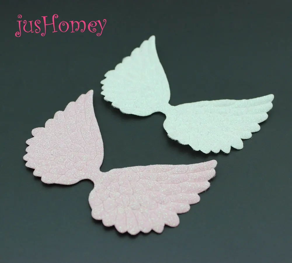 10pcs white pink Glitter Fabric Angel Wings Large 10cm Single Sided Glitter Angel Wing Appliques Cupid Wing Scrapbook Patches
10pcs white pink Glitter Fabric Angel Wings Large 10cm Single Sided Glitter Angel Wing Appliques Cupid Wing Scrapbook Patches
