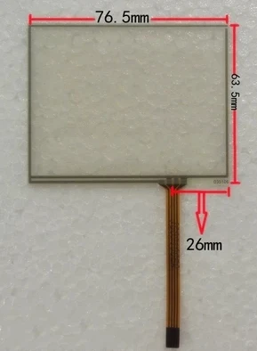 75.5*63.5 mm new 3.5 inch resistance touch screen 
75.5*63.5 mm new 3.5 inch resistance touch screen