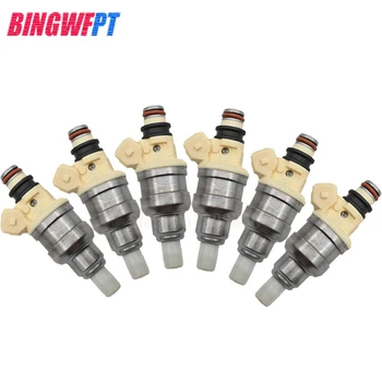 6pcs High Fuel Injectors for MITSUBISHI Montero Eclipse Galant B210H INP-051 INP051 MD141263 Nozzle Fuel Engine Injection Valve
6pcs High Fuel Injectors for MITSUBISHI Montero Eclipse Galant B210H INP-051 INP051 MD141263 Nozzle Fuel Engine Injection Valve