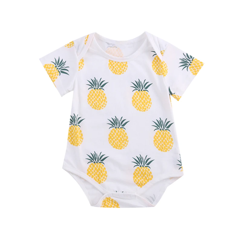New Baby Boy Clothes Toddlers Cartoon short sleeve pineapple cotton Children rompers Baby Pajamas Jumpsuits
New Baby Boy Clothes Toddlers Cartoon short sleeve pineapple cotton Children rompers Baby Pajamas Jumpsuits