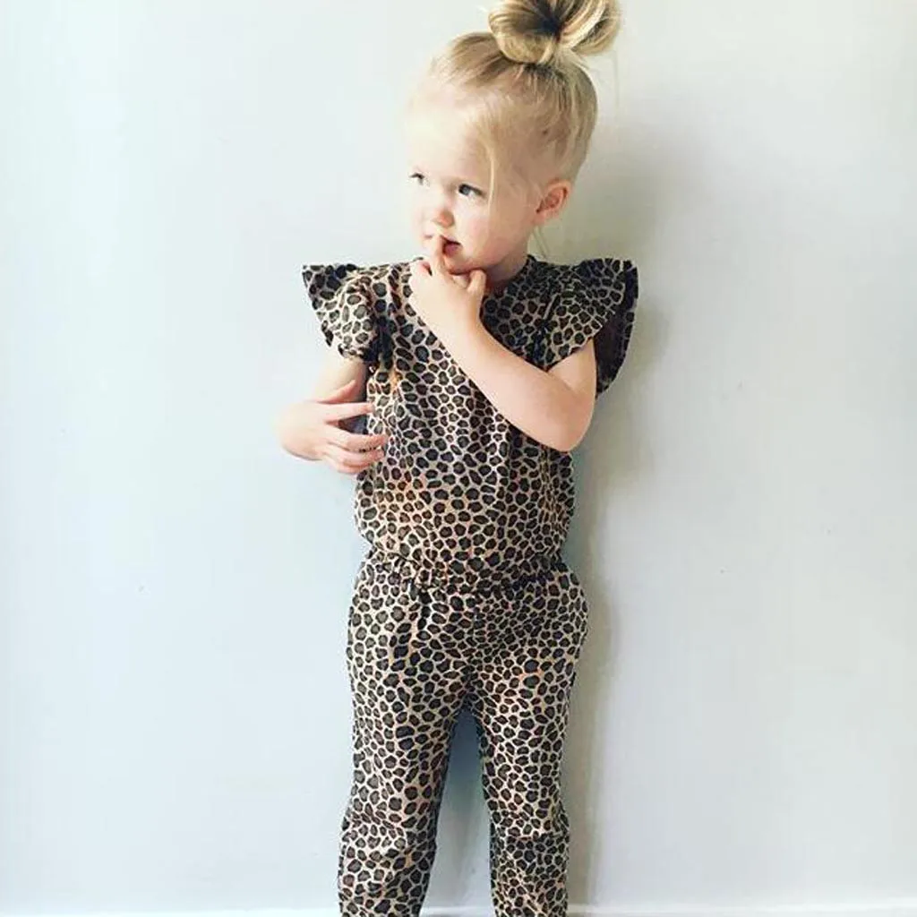 Newborn Children Baby Girl Clothing summer Girls Flutter Sleeve Leopard Print Romper Jumpsuit Infant Outfit Set Dropshipping
Newborn Children Baby Girl Clothing summer Girls Flutter Sleeve Leopard Print Romper Jumpsuit Infant Outfit Set Dropshipping