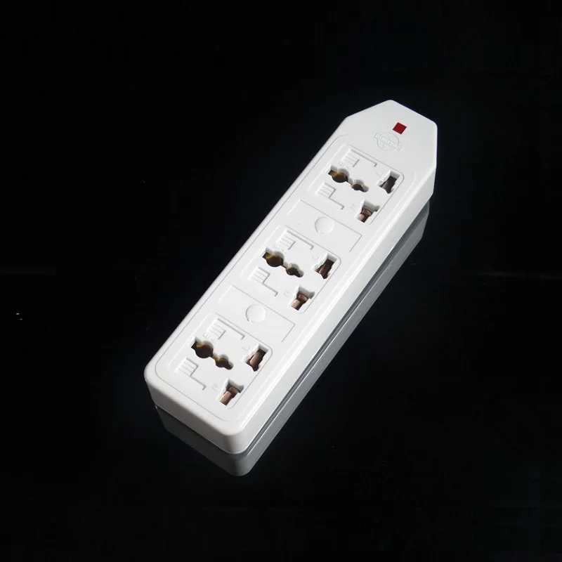 Universal hole 10A 250V Extension Socket 2AC Universal Outlet Socket Power Strip Multi Power cord assembly socket
Universal hole 10A 250V Extension Socket 2AC Universal Outlet Socket Power Strip Multi Power cord assembly socket