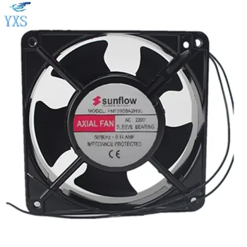 FM12038A2HSL AC 220V 240V 0.14A 12038 12CM 120*120*38mm 2 Wires Axial Cooling Fan
FM12038A2HSL AC 220V 240V 0.14A 12038 12CM 120*120*38mm 2 Wires Axial Cooling Fan