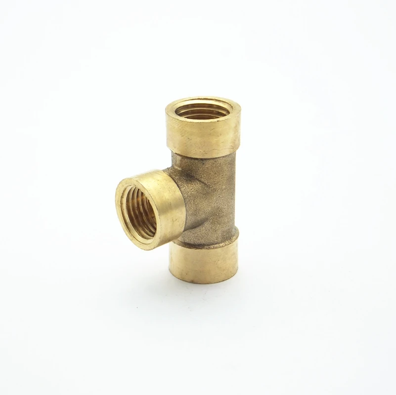 1/4" BSP Female Thread Tee Type 3 Way Brass Pipe Fitting Connector For Water Fuel Gas
1/4" BSP Female Thread Tee Type 3 Way Brass Pipe Fitting Connector For Water Fuel Gas
