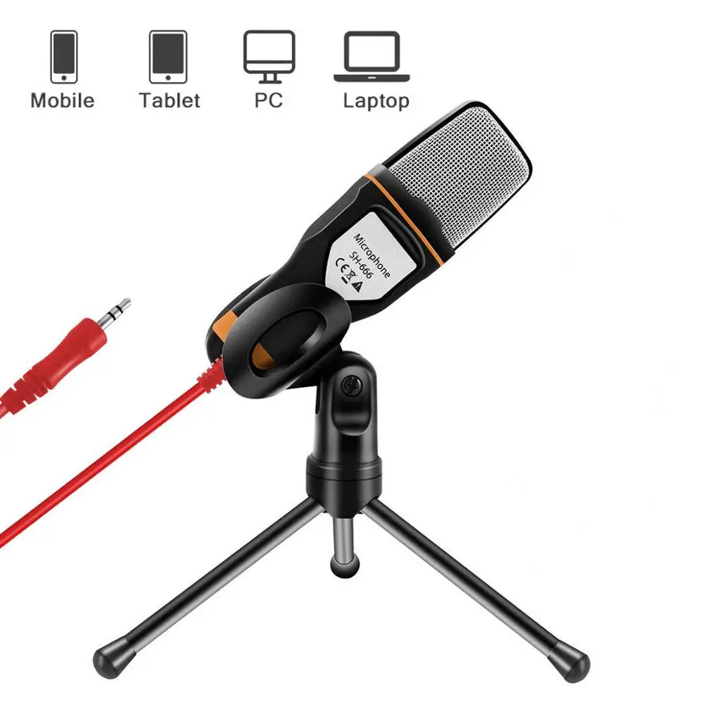 ZUOCHEN 3.5mm Jack PC Studio Pro Condenser Microphone Recording Broadcasting Podcast MIC with Stand
ZUOCHEN 3.5mm Jack PC Studio Pro Condenser Microphone Recording Broadcasting Podcast MIC with Stand