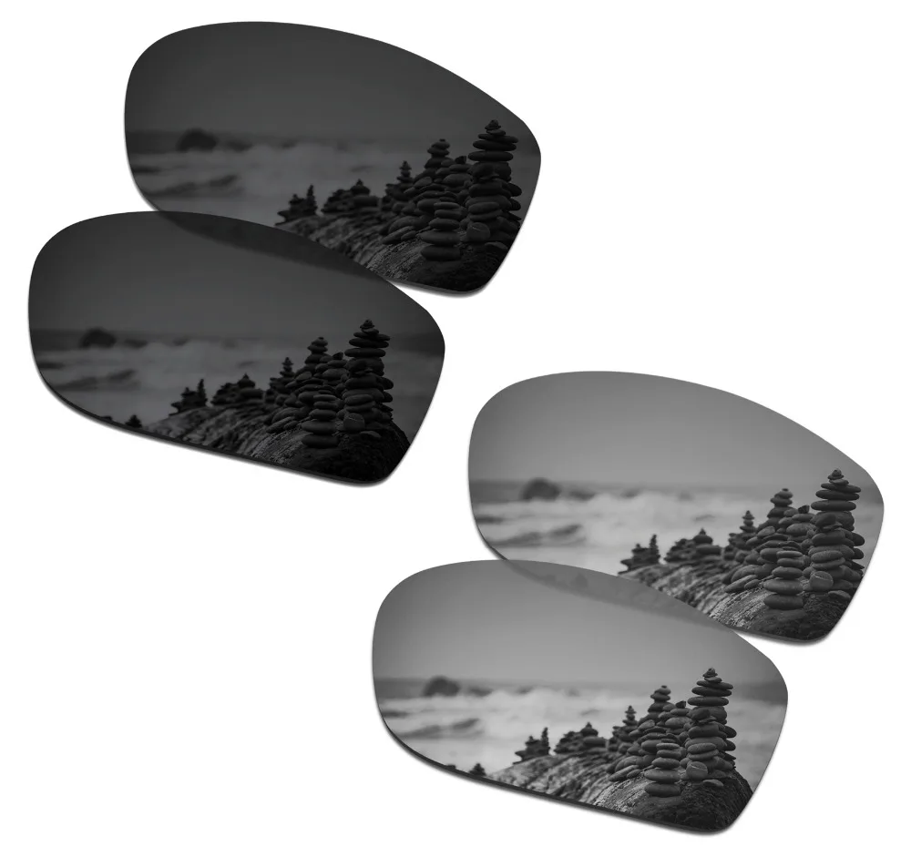 SmartVLT 2 Pairs Polarized Sunglasses Replacement Lenses for Oakley Fives Squared Stealth Black and Silver Titanium
SmartVLT 2 Pairs Polarized Sunglasses Replacement Lenses for Oakley Fives Squared Stealth Black and Silver Titanium