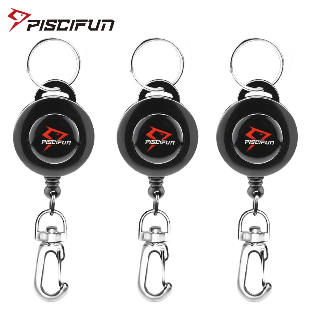 Piscifun 3PCs Fly Fishing Tying Tool Zinger Retractor Holder Clip on Tether Retractable Reel Badge Holder Vest Pack Equipment
Piscifun 3PCs Fly Fishing Tying Tool Zinger Retractor Holder Clip on Tether Retractable Reel Badge Holder Vest Pack Equipment