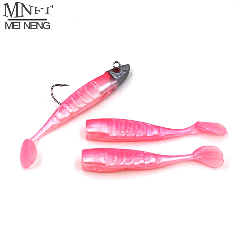 MNFT 3Pcs Soft Fishing Lure Wobbler Bait 15g/10cm 26g/12cm Lead Head Jig Fish Two-tone Jigging Soft Bait
MNFT 3Pcs Soft Fishing Lure Wobbler Bait 15g/10cm 26g/12cm Lead Head Jig Fish Two-tone Jigging Soft Bait
