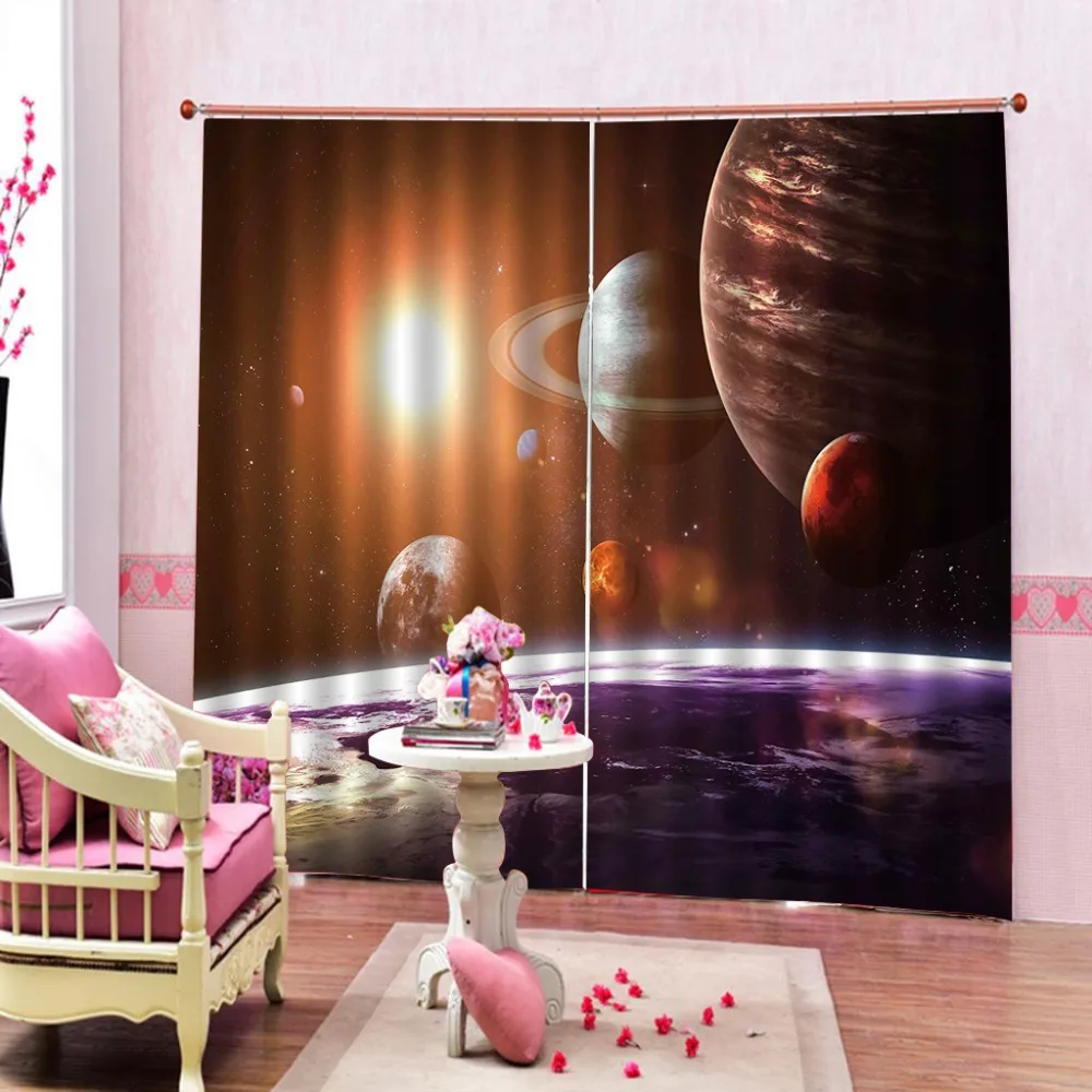 custom photo 3d curtains Planet bedroom living room blackout kids curtains for girls window curtain 2019
custom photo 3d curtains Planet bedroom living room blackout kids curtains for girls window curtain 2019