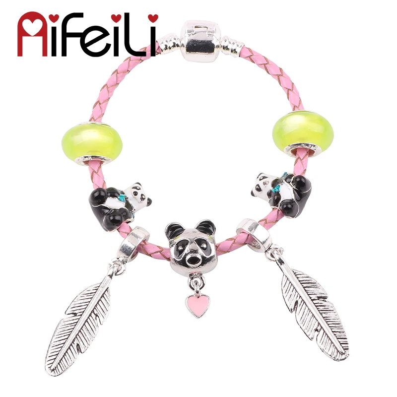 AIFEILI Panda Bead Pendant Series DIY Suitable for Women's Bracelet Jewelry European Charm Gifts Preferred
AIFEILI Panda Bead Pendant Series DIY Suitable for Women's Bracelet Jewelry European Charm Gifts Preferred
