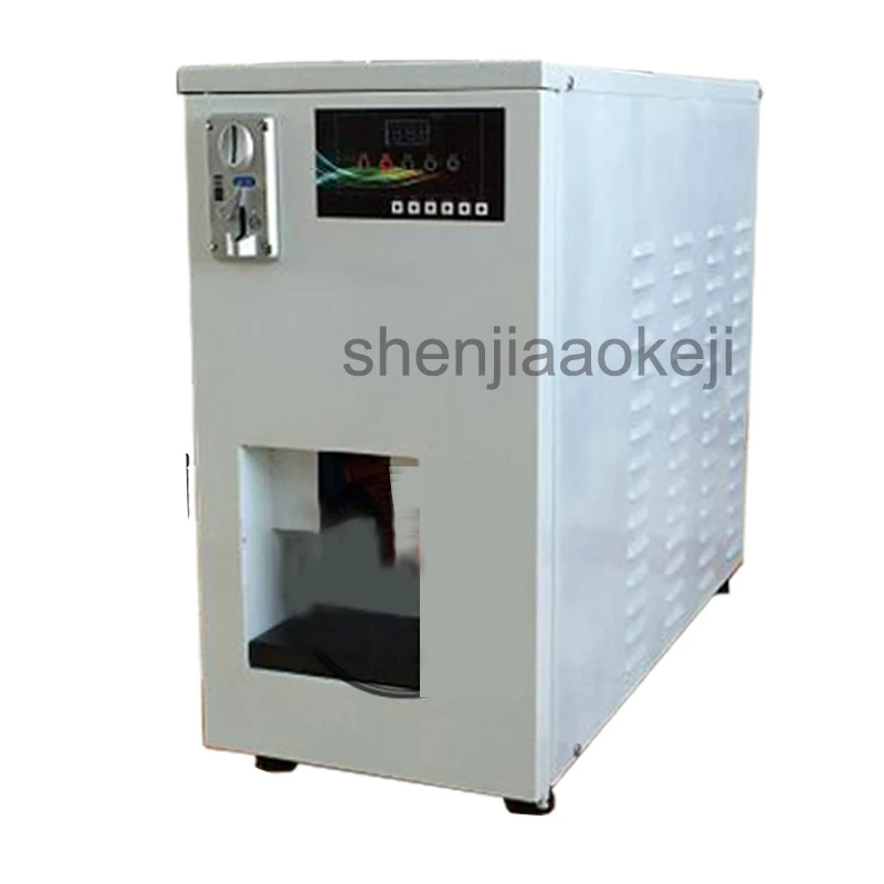 Automatic air-cooling ice cream maker Commercial stainless steel soft ice cream vending machine Smart coin system 1pc
Automatic air-cooling ice cream maker Commercial stainless steel soft ice cream vending machine Smart coin system 1pc