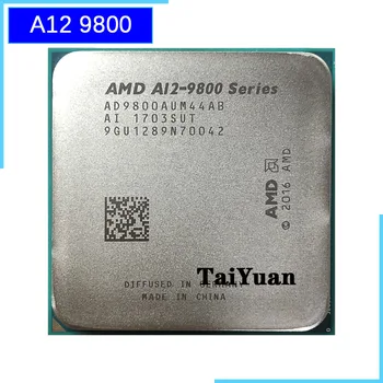 AMD A12-Series A12-9800 A12 9800 3.8 GHz Quad-Core CPU Processor AD9800AUM44AB Socket AM4
AMD A12-Series A12-9800 A12 9800 3.8 GHz Quad-Core CPU Processor AD9800AUM44AB Socket AM4