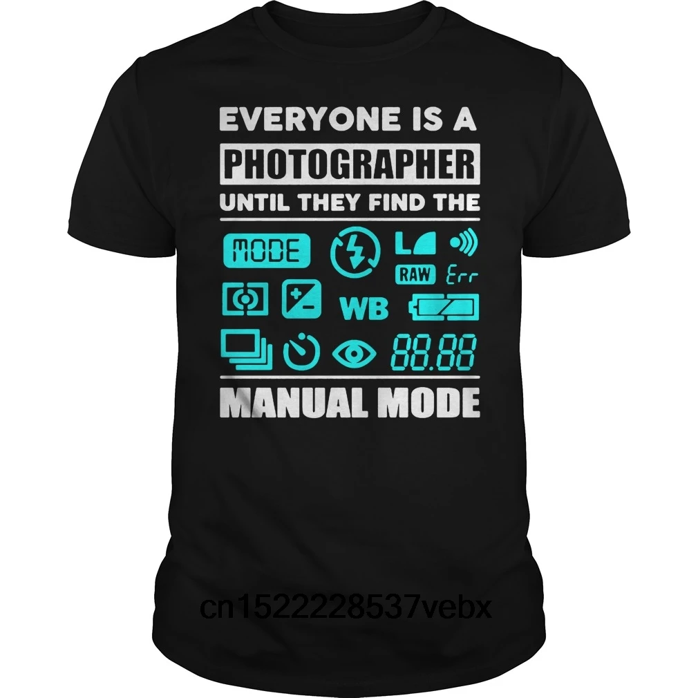 Funny Men t shirt Women novelty tshirt Photographer Tee s cool T-Shirt