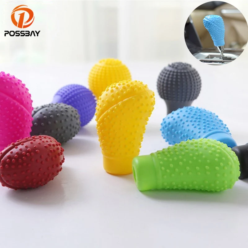 POSSBAY Universal Soft Silicone Car Gear Shift Knob Cover Handbrake Cover Manual Shift Lever Sleeve Case Car Antislip Knob Cover
POSSBAY Universal Soft Silicone Car Gear Shift Knob Cover Handbrake Cover Manual Shift Lever Sleeve Case Car Antislip Knob Cover