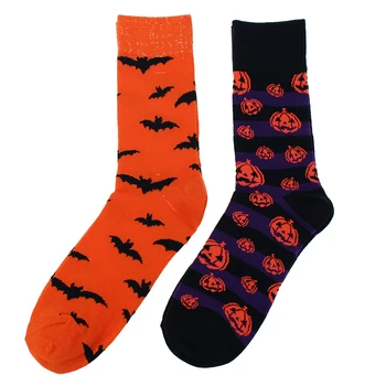 Free shipping New Fashion Men women Cartoon Pumpkin Lamp Bat Happy Halloween Cotton Hip Hop Funny Crew Sox Party Socks Meias
Free shipping New Fashion Men women Cartoon Pumpkin Lamp Bat Happy Halloween Cotton Hip Hop Funny Crew Sox Party Socks Meias