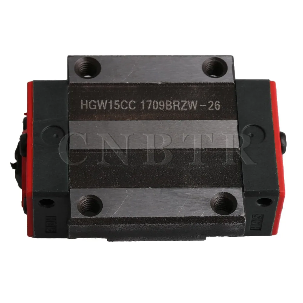 CNBTR HGW15CC Flange Type Bearing Steel Linear Guide Rail Sliding Block Carriage Rail Block Slider for HR15 Linear Rail Guideway
CNBTR HGW15CC Flange Type Bearing Steel Linear Guide Rail Sliding Block Carriage Rail Block Slider for HR15 Linear Rail Guideway