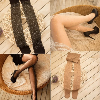 Women's Bling Crystal Rhinestone Fishnet Pantyhose Tights Stockings Fashion Sexy Woman Tights Bling Rhinestone Silk Stockings
Women's Bling Crystal Rhinestone Fishnet Pantyhose Tights Stockings Fashion Sexy Woman Tights Bling Rhinestone Silk Stockings