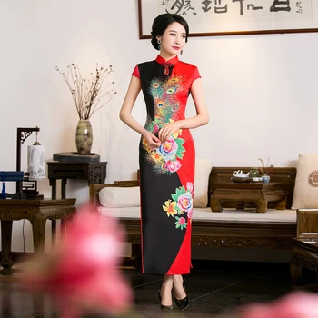 Shanghai Story china dress Qipao Cheongsam national trend chinese style dresses Faux Silk Qipao dress
Shanghai Story china dress Qipao Cheongsam national trend chinese style dresses Faux Silk Qipao dress