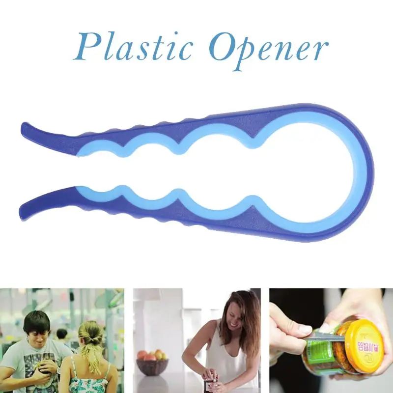 4 in 1 Plastic Bottle Opener Multifunction Easy Grip Cans Opener Jar Opener Non-slip Cap with Extra Leverage
4 in 1 Plastic Bottle Opener Multifunction Easy Grip Cans Opener Jar Opener Non-slip Cap with Extra Leverage