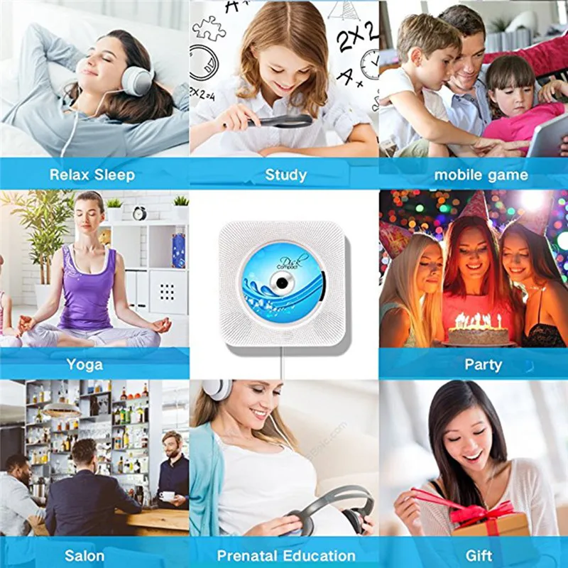 Bluetooth 2.1 connectionRemote controlCD Player Support both mode of single song loop and whole disc loop FM Radi
Bluetooth 2.1 connectionRemote controlCD Player Support both mode of single song loop and whole disc loop FM Radi