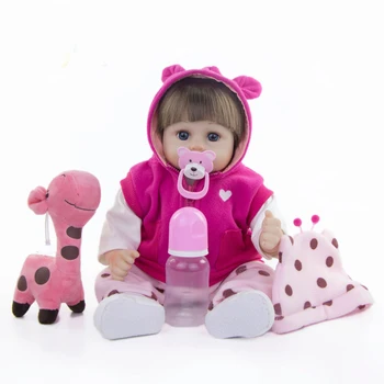 19inch Silicone Reborn Dolls lifelike silicone vinyl newborn princess collectible dolls lovely Gifts reborn toddler boneca
19inch Silicone Reborn Dolls lifelike silicone vinyl newborn princess collectible dolls lovely Gifts reborn toddler boneca