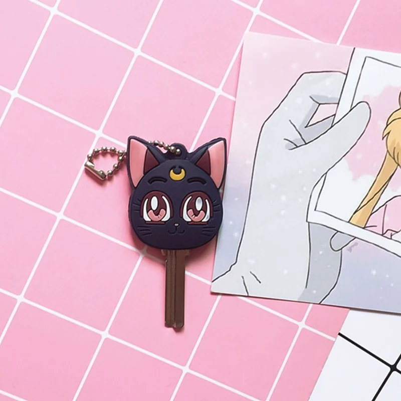 Cartoon Anime Magic Card Girl Key Cover Kawaii Fashion Keychains Silicone Key Cap Covers Cosplay Keychain Pendant Rubber Pug
Cartoon Anime Magic Card Girl Key Cover Kawaii Fashion Keychains Silicone Key Cap Covers Cosplay Keychain Pendant Rubber Pug