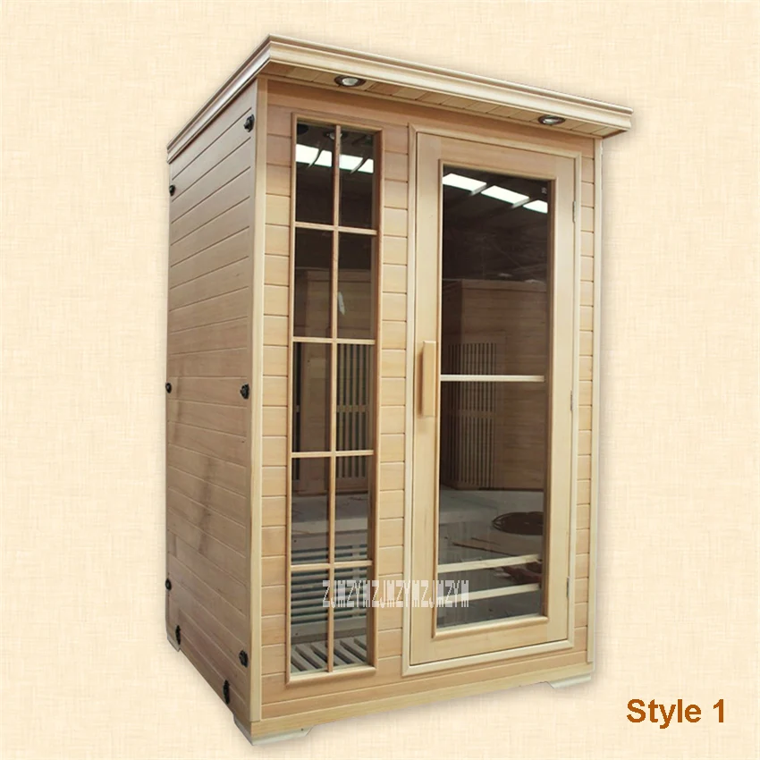 LK-2003 New 2-Person Household Portable Dry Steam Sauna Room High-quality Wood Sauna Room Far Infrared Dry Sauna Room 220V 1600W
LK-2003 New 2-Person Household Portable Dry Steam Sauna Room High-quality Wood Sauna Room Far Infrared Dry Sauna Room 220V 1600W